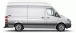Накладки на пороги Mercedes Sprinter W906 (2006-2018) / VW Crafter 1 (2011-2016)
