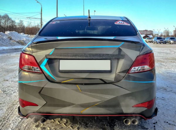 Обвес Advance для Hyundai Solaris 1