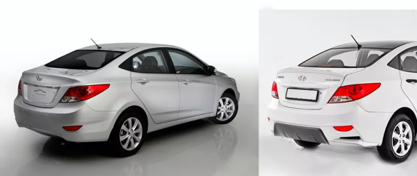 Обвес Advance для Hyundai Solaris 1