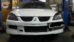 Бампер передний EVO для Mitsubishi Lancer 9