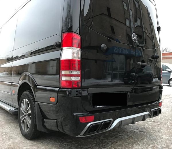 Задний бампер Mercedes Sprinter w906 / VW Crafter