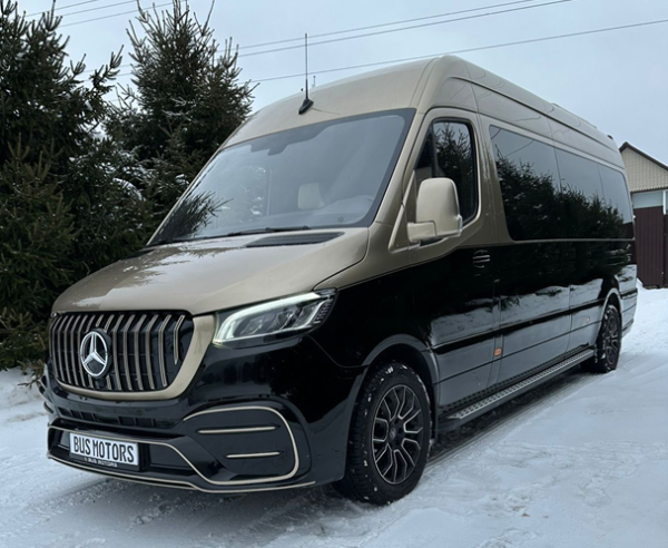 Бампер передний Elegance Mercedes Sprinter W907