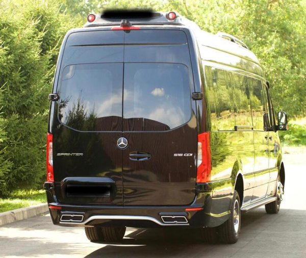 Задний бампер Sport для Mercedes Sprinter W907 (2018+)