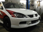 Бампер передний EVO для Mitsubishi Lancer 9