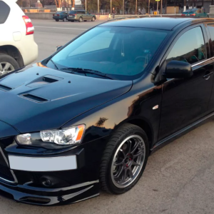 Обвес Zodiak на Mitsubishi Lancer X (ABS)