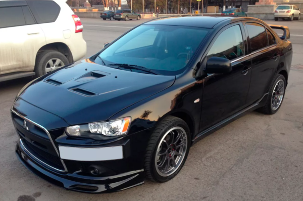 Обвес Zodiak на Mitsubishi Lancer X (ABS)