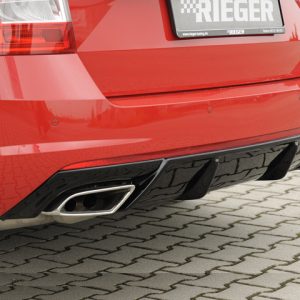 Диффузор для Skoda Octavia A7 RS