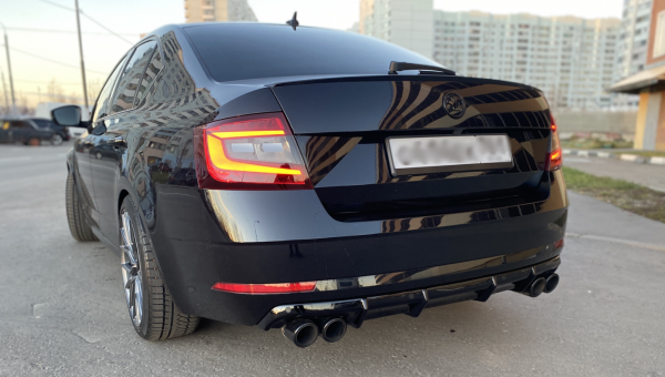 Диффузор Skoda Octavia A7 R-Style (2013–2017)